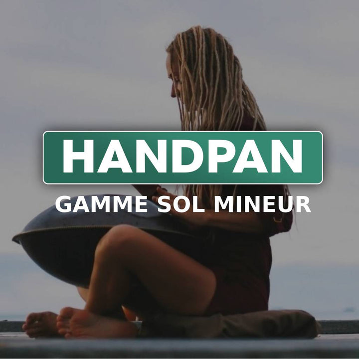 handpan drum, gamme sol mineur, hang drum